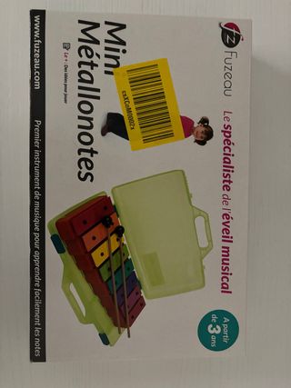 Xilófono infantil Fuzeau Mini Métallonotes