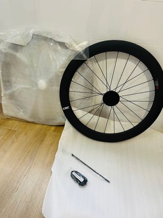 Ruedas carbono 58mm buje cerámico nuevas