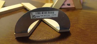 4 Sujetalibros de Madera