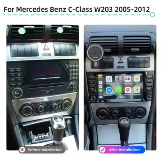 Radio Android 13 Benz C W203 2+32Gb