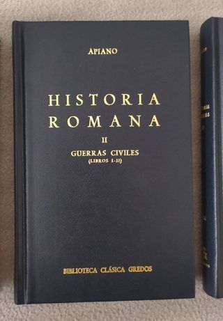 LOTE APIANO - HISTORIA ROMANA. GREDOS