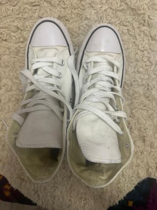 Converse Blancas Plataforma