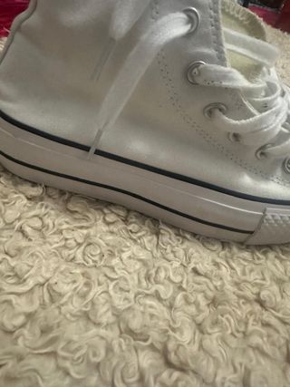 Converse Blancas Plataforma