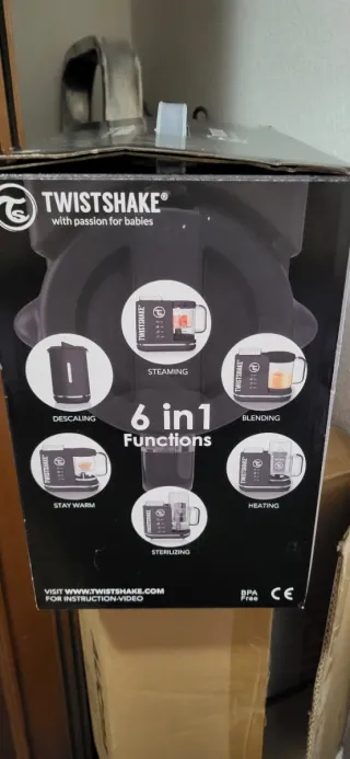 Twistshake 6 en 1 Procesador Alimentos Bebé