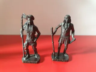 Statuette Metallo Brunito Vintage Kinder