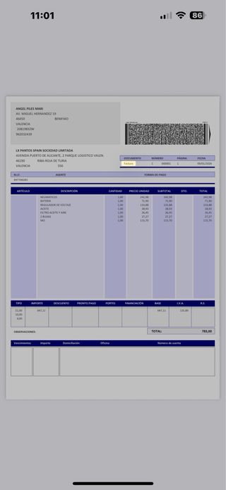 BMW F650GS K72 2008 pegatina C itv vigor 58 mil km