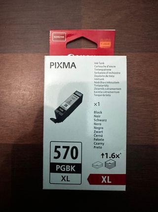 Cartucho Tinta Canon PIXMA 570 PGBK XL