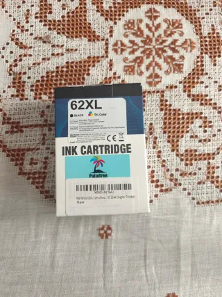Cartucho Tinta 62XL Negro y Tricolor