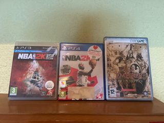 Pack Juegos PS3, PS4, PC: NBA 2K12, Age of Empires