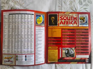 Álbum Stickers FIFA Sudáfrica 2010 Panini