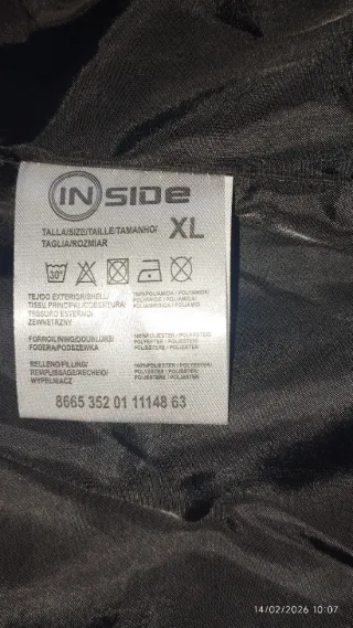 Cazadora ligera Inside Talla XL