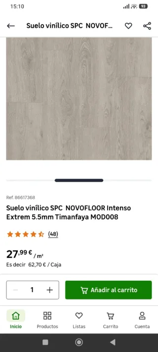 Suelo vinílico SPC NOVOFLOOR