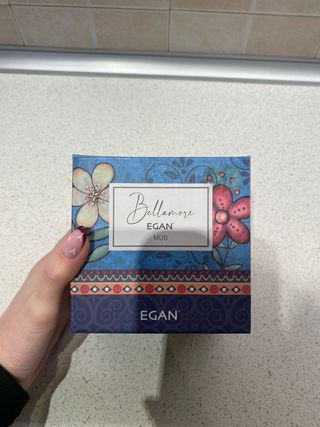 Set 2 Tazze Ceramica Floreale