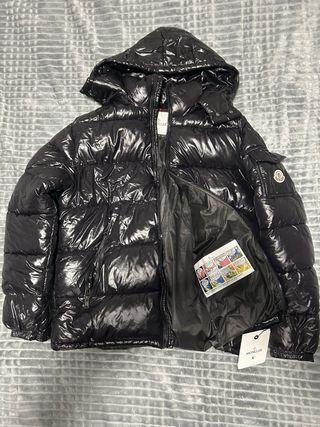 Casaco Moncler Preto Tamanho L
