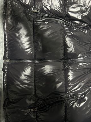 Casaco Moncler Preto Tamanho L