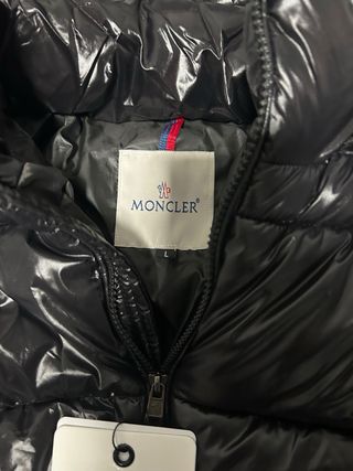 Casaco Moncler Preto Tamanho L