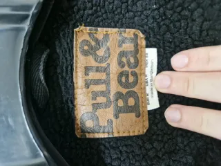 Giubbotto Denim Pull&Bear con interno in pile