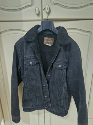 Giubbotto Denim Pull&Bear con interno in pile