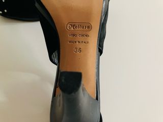 Scarpe Melluso Tg. 36 Nere con Strass