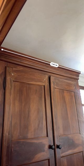 Armario antiguo grande de nogal