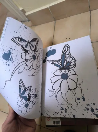 Libro tatuajes para colorear