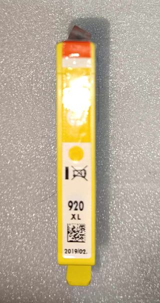 HP 920XL Cartucho Tinta Amarillo