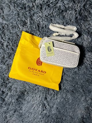 Borsello Goyard Grigio/Bianco