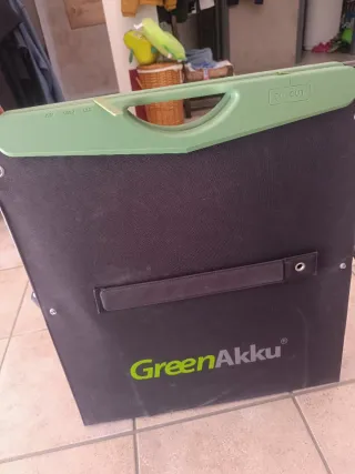 Placa Solar Plegable GreenAkku 160/200W