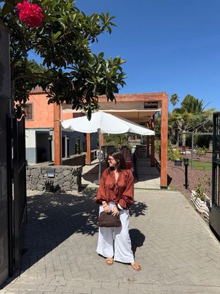 Blusa Zara abullonada talla XS