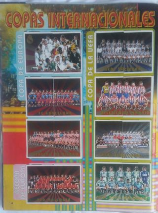 Álbum Cromos Liga 98/99