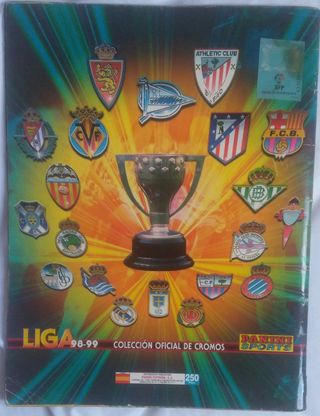 Álbum Cromos Liga 98/99