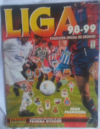 Álbum Cromos Liga 98/99
