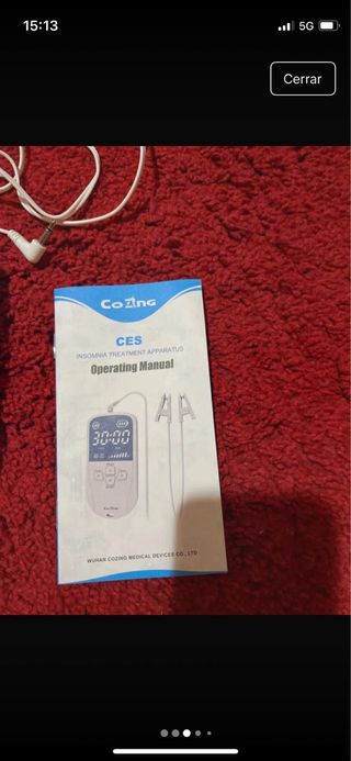 Máquina Cozing para insomnio y estrés