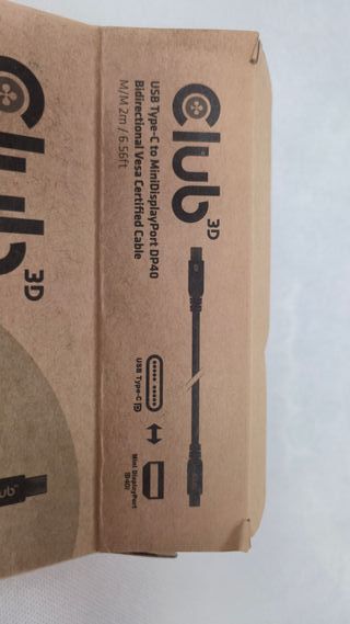 Cable Club 3D USB-C a Mini DisplayPort