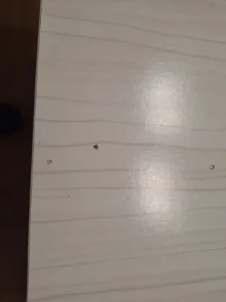 Mesa de comedor extensible blanca