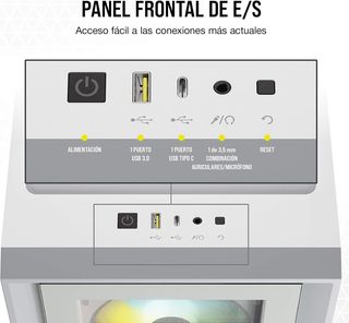 Corsair 4000X Blanca Cristal Templado USB 3.1