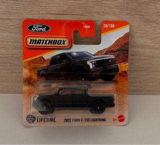 Matchbox Ford F-150 Lightning 2022 Negro