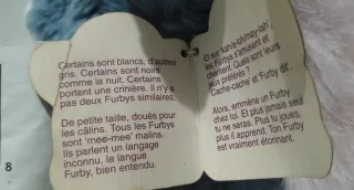 Furby 1998 Elefante Francés