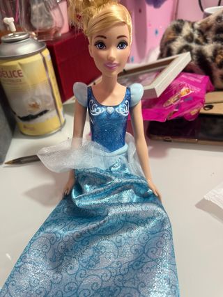 Lote de muñecas Disney Rapunzel y cenicienta