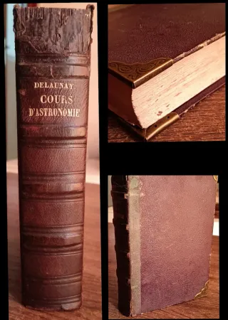 LIBRO ANTIGUO ILUSTRADO. ASTRONOMÍA (1870)