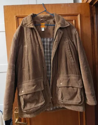 Chaquetón de pana caballero marrón