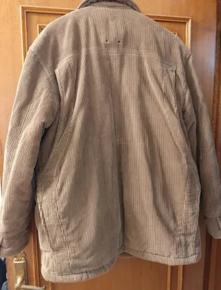 Chaquetón de pana caballero marrón