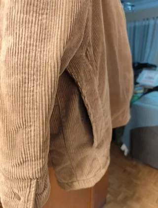 Chaquetón de pana caballero marrón