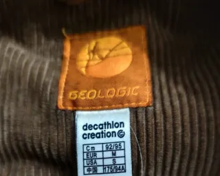 Chaquetón de pana caballero marrón