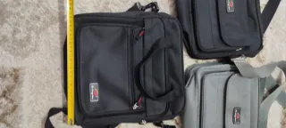 Borsella tracolla nera e grigia