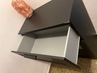 Cajonera Ikea 3 cajones Negra