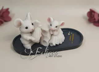 Vela San Valentín con mensaje