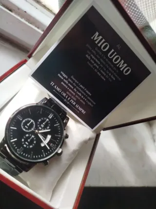 Orologio da uomo nero