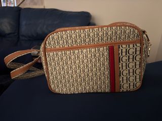 Bolso pequeño estampado GH