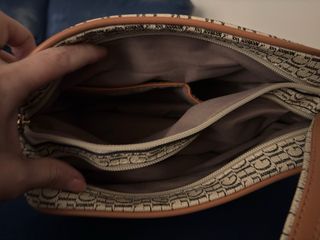 Bolso pequeño estampado GH